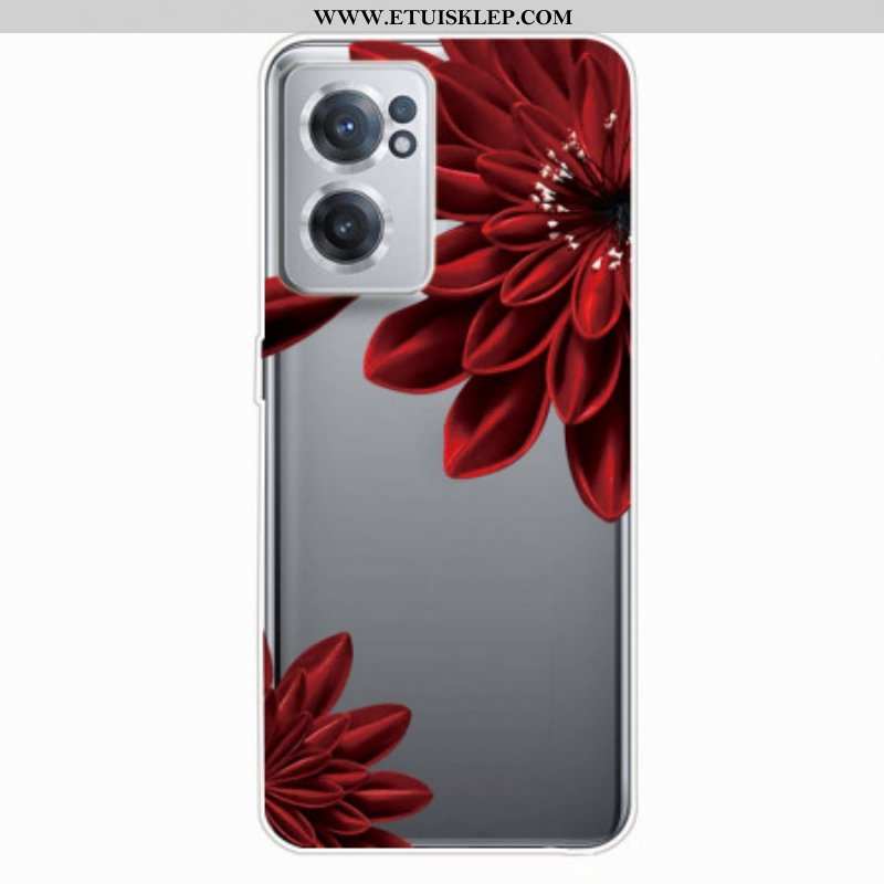 Etui do OnePlus Nord CE 2 5G Szkarłatny Kwiat